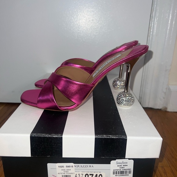 Aquazzura Yes Darling Mule Sz 39 - Picture 10 of 10